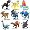 9Pcs Jurassic World Park Dinosaur Building Blocks Figure Kid Toys Gift Set