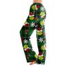 Women's Christmas Pajama Pants Loose Fit Casual Printed Patchwork Bottoms