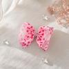 Girls Heart Star Hair for Toddler Kids - Rose Red Bowknot Accessory for Daily and Party Wear