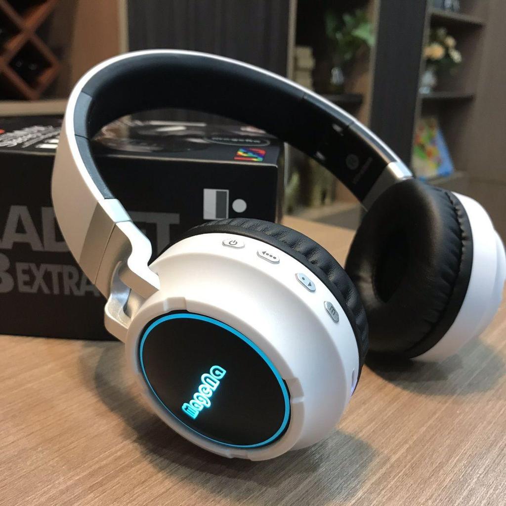 Luminous Over-Ear Wireless Bluetooth Headphones with Heavy Bass for Mobile, Computer, Sports, Music, and Gaming.