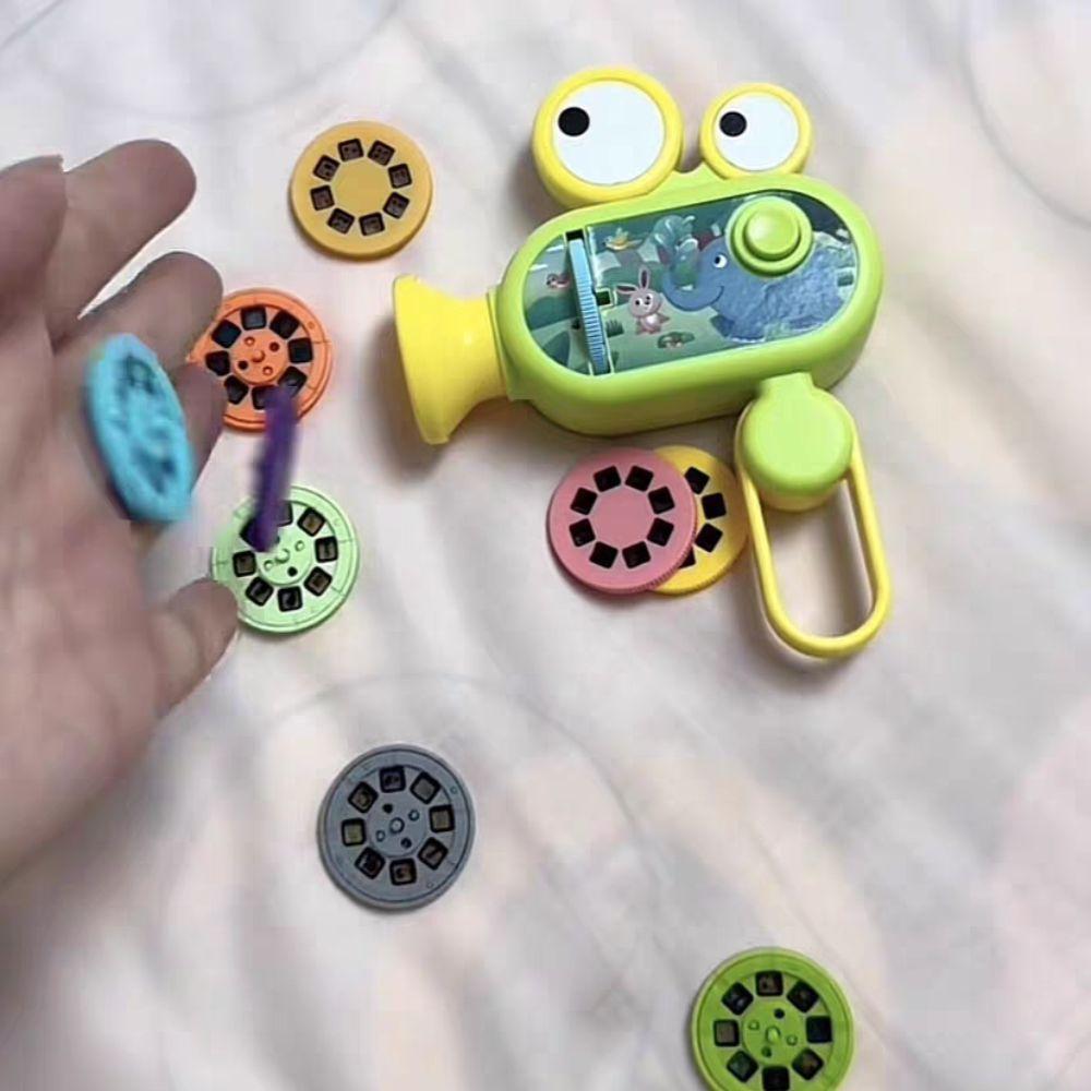 Plastic Children's Luminous Toys Puzzle Projector Torch Toys  Creativity Cognition