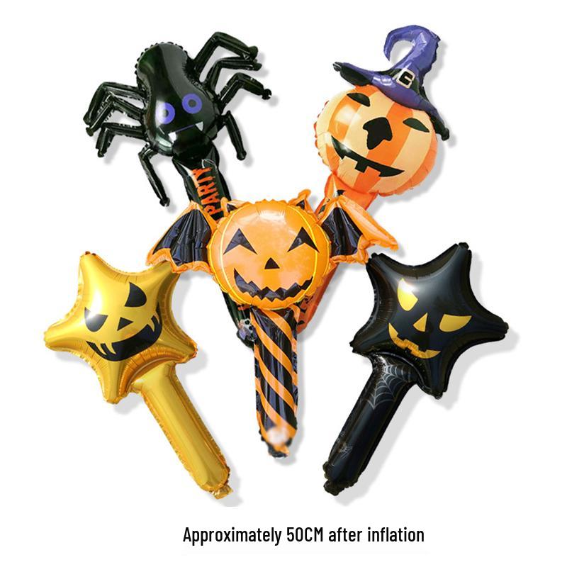 Halloween Balloon Decorations Set for Mall, Pub, KTV, Classroom, and Party Horror Atmosphere