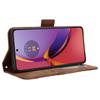For Motorola Moto G84 5G Case Multiple Card Slots Anti-drop Leather Phone Cover