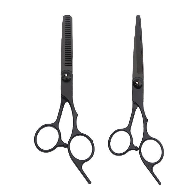 Hairdressing Shears Set: Straight, Thinning, Household & Beginner Scissors for Precise Haircutting