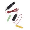 Type-C/USB to 4.5V AAA Battery Eliminator Cable Cord with Switch & Dummy Battery for LED Lights Razors Toy Radios