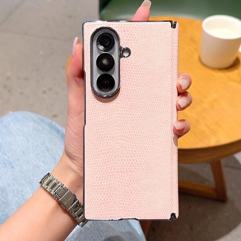 For Samsung Galaxy Z Fold 7 Case Luxury PU Leather Skin Middle Hinge Protective Back Cover Case For Samsung Z Fold 7 Shell