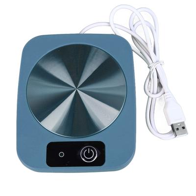 Kafijas sildītājs Viedā konstanta temperatūra USB barots Pārnēsājams krūzes sildītājs birojam, ceļojumiem, mājām