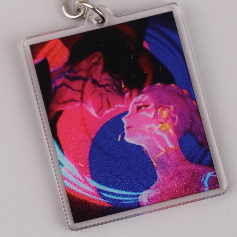 Kpop Demon Hunters Huntrix Saja Boys Keychains For Accessories Jewelry Rumi Zoey Jinu Mira Sold My Soul Keyrings Fans Gifts
