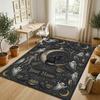 Cat Theme Crystal Velvet Rug Personalized Custom Name Text Soft Floor Mat Home Decor
