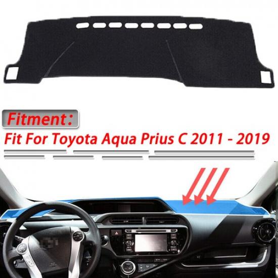 Best DashMat Cover Dashboard Protector Mat For Toyota Aqua Prius C 2011 -