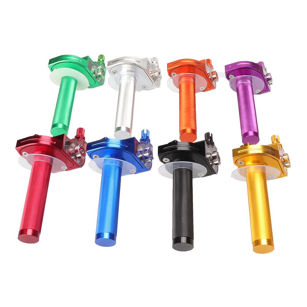 7/8''22mm CNC Aluminum Motorcycle Accelerator Handlebar Throttle Twist Grip Twister For Pit Dirt Bike Motocross ATV Offroad