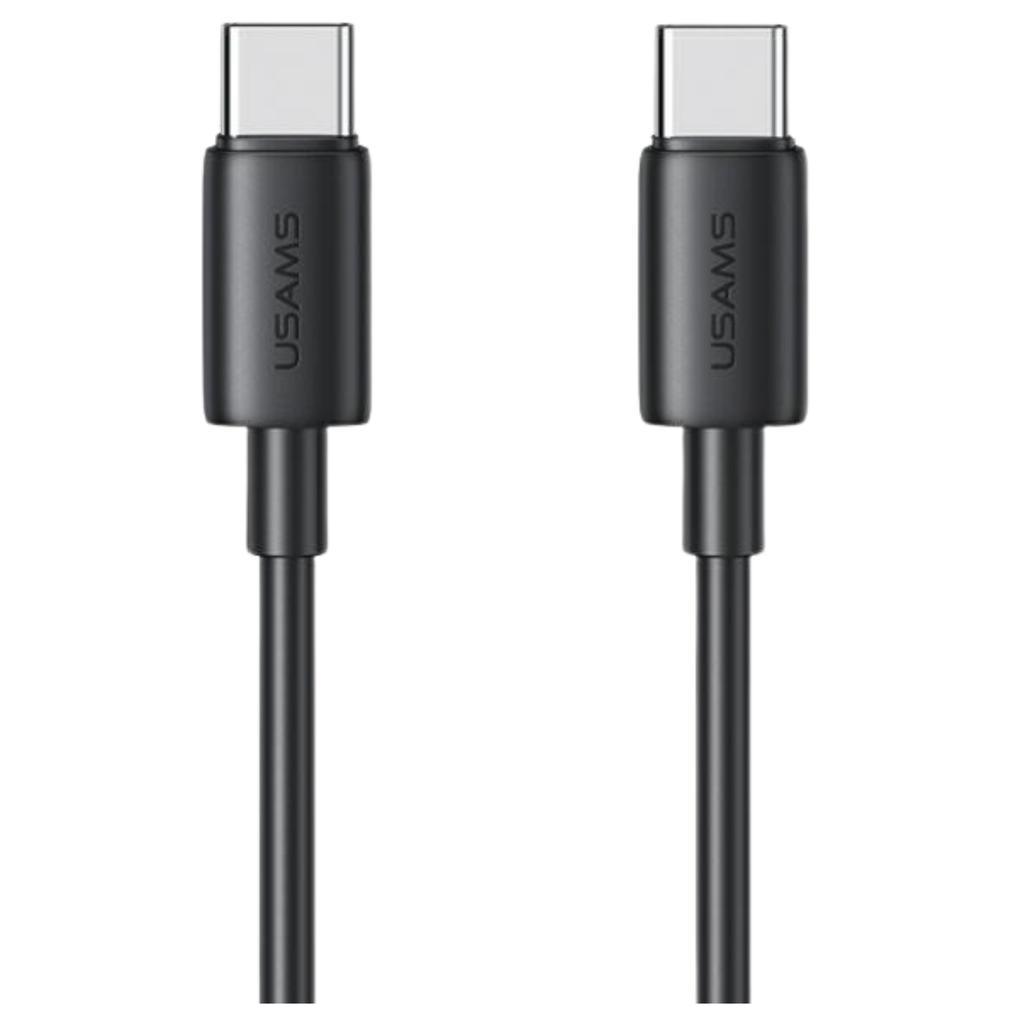 Usams Kabel Usb-C Na Usb-C 60W 1Mfast Charging Yd Series Czarny/Black Sj711Usb01(Us-Sj711)