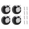 4PCS Highly Wear Resistant Kayak Track Mount Base Kayak Track Star Mount  for Kayaks