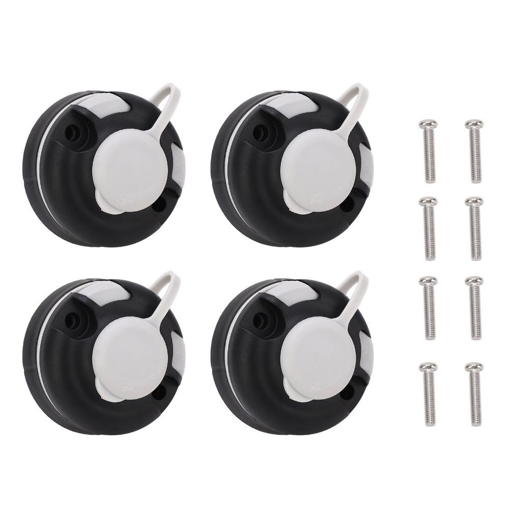 4PCS Highly Wear Resistant Kayak Track Mount Base Kayak Track Star Mount  for Kayaks