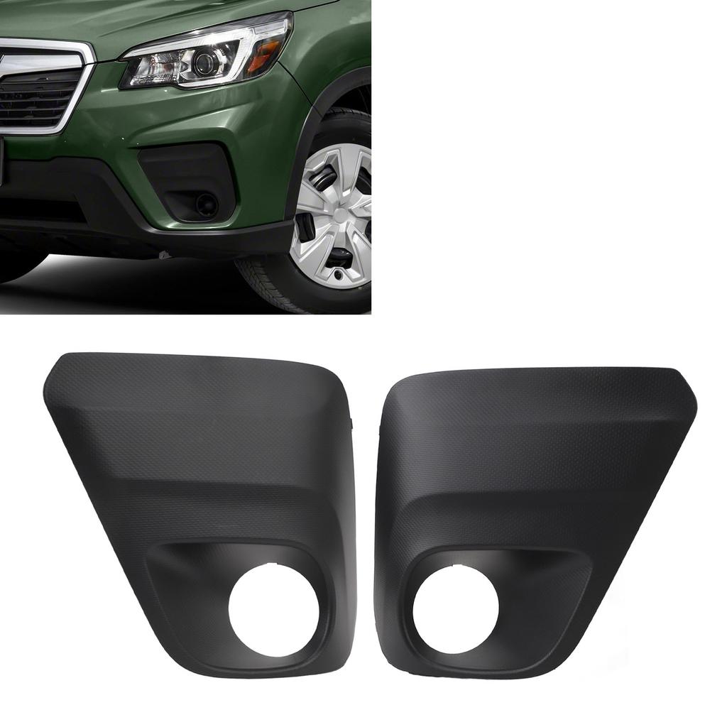 Fog Lamp Molding Trim OEM Standard ABS Easy Installation Black Fog Light Trim Cover Scratch Resistant Forester 2019 To 2021