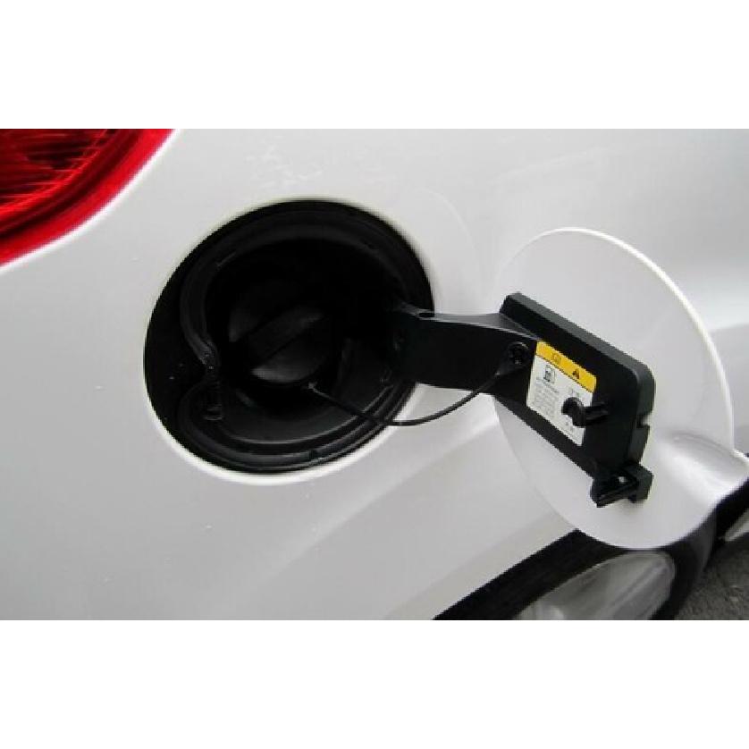 For Ford Focus Sedan 2012-18 Silver Steel Fuel Tank Cap Oil Gas Cover Trim 1PCS