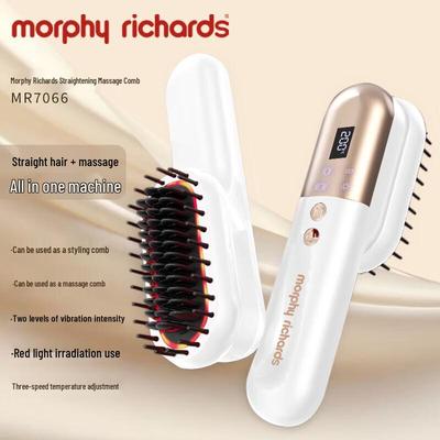 Morphy Richards Negative Ion Massage Hair Straightening Brush CN Plug (adapter Included)