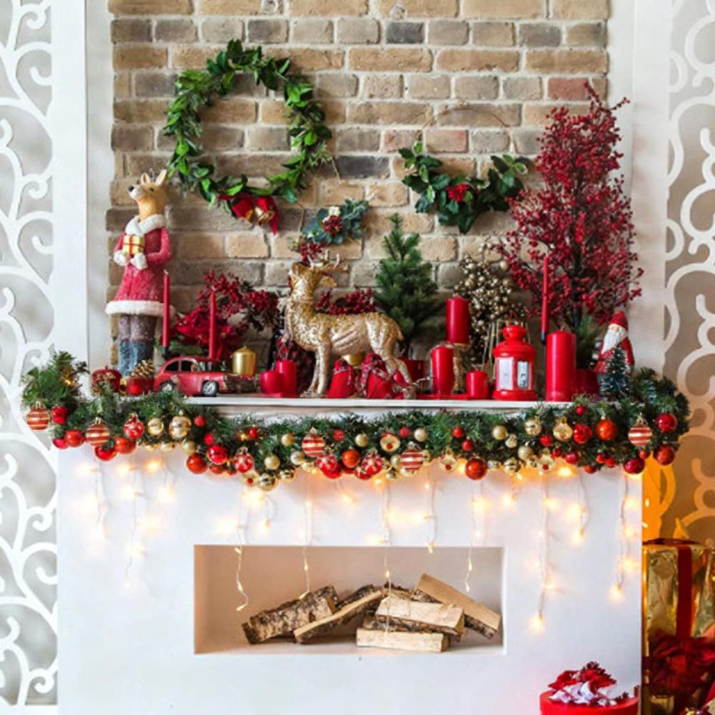 Weihnachtsanhänger Ornamente Mini Weihnachtsbaumschmuck Mini Weihnachtskugeln Ornamente Set für Weihnachtsbaum für Außen