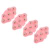 4pcs Palm Shaped Massage Glove Manual Glove Massager with 7 Roller Balls for Body Massage