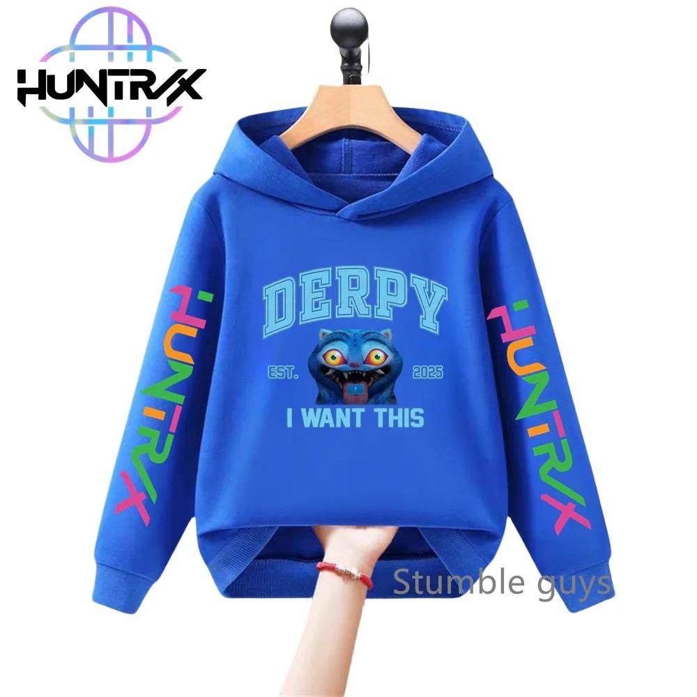 Girls and Children K-pop Devil Hunter Sweatshirt for Autumn and Winter Christmas, Warm and Soft Santa Claus Print Comfortable Pullover