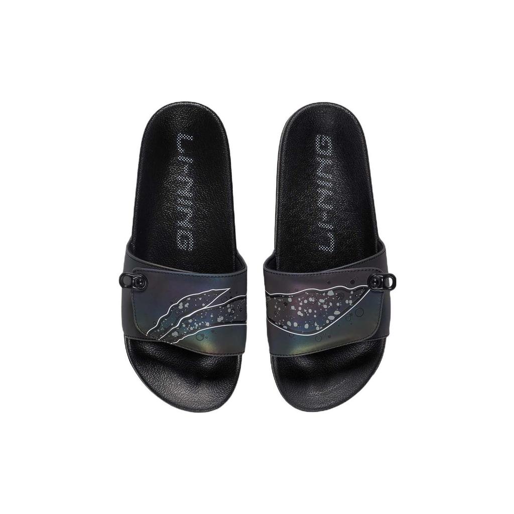 Chaussons Li Ning Quiet Slide Homme Noir AGAS001-2