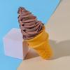 Dessert Decoration Ornaments Toy Props Children'S Simulation Crispy Ice Cream Cone Model