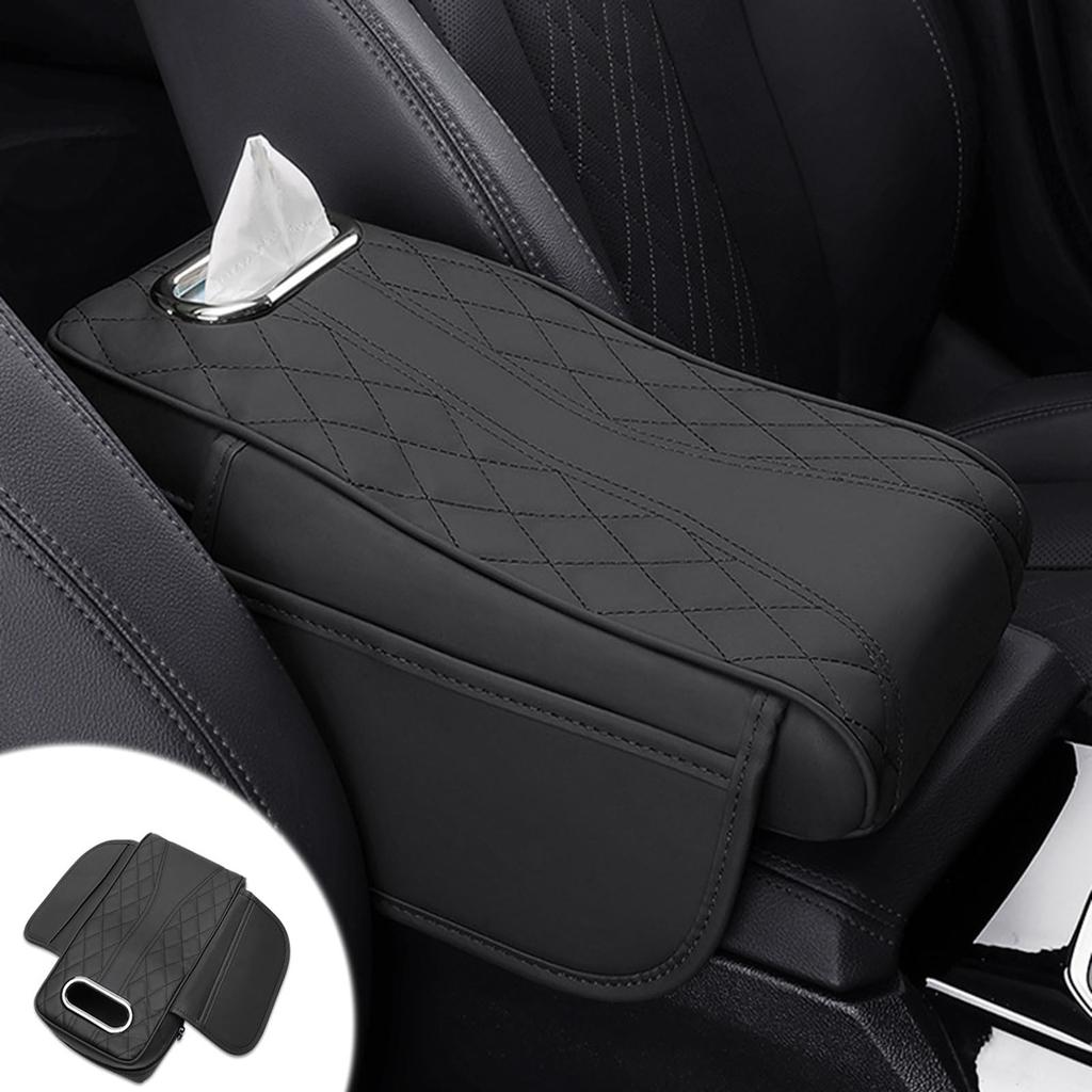 Honda Vezel, RV Type, Armrest Box Mat, Tissue Box, Armrest with Storage Bag, Center