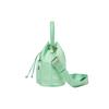 New MLB Nylon Fabric Bucket Bag, Handbag, Shoulder Bag, Crossbody Bag Unisex Mint Green 3ABMS042N-43KAL