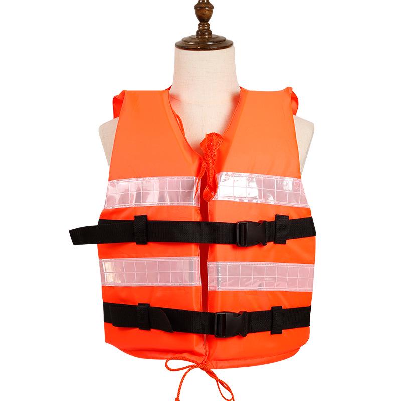 Профессиональный взрослый спасательный жилет высокой плавучести - Морской спасательный жилет One Size