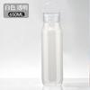 Water bottle High value transparent portable plastic cup High temperature wear and leak-proof sports water cup Car portable accompanying cup