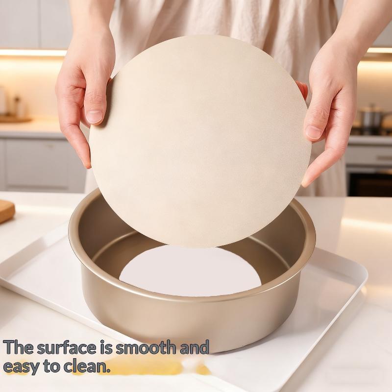 Teglia Rotonda in Acciaio al Carbonio con Fondo Estraibile Rivestimento Antiaderente Sicuro per Alimenti Per Torte al Formaggio Torte Chiffon da Forno Casalingo