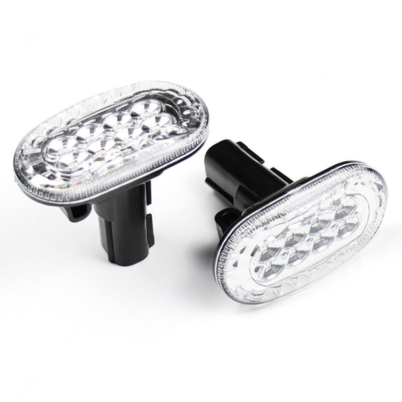 

Fender LED Side Turn Signal Light Compatible with Suzuki Jimny JB74 2025 Off Road Modification Parts High Quality Type A transparent