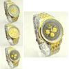 Men Business Quartz Watch With Stainless Steel Case And Rubber Strap For Formal And Casual Wear