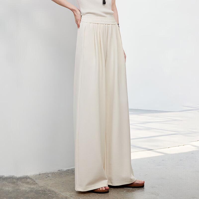 Women's High-Waisted Airy Wide-Leg Lounge Pants