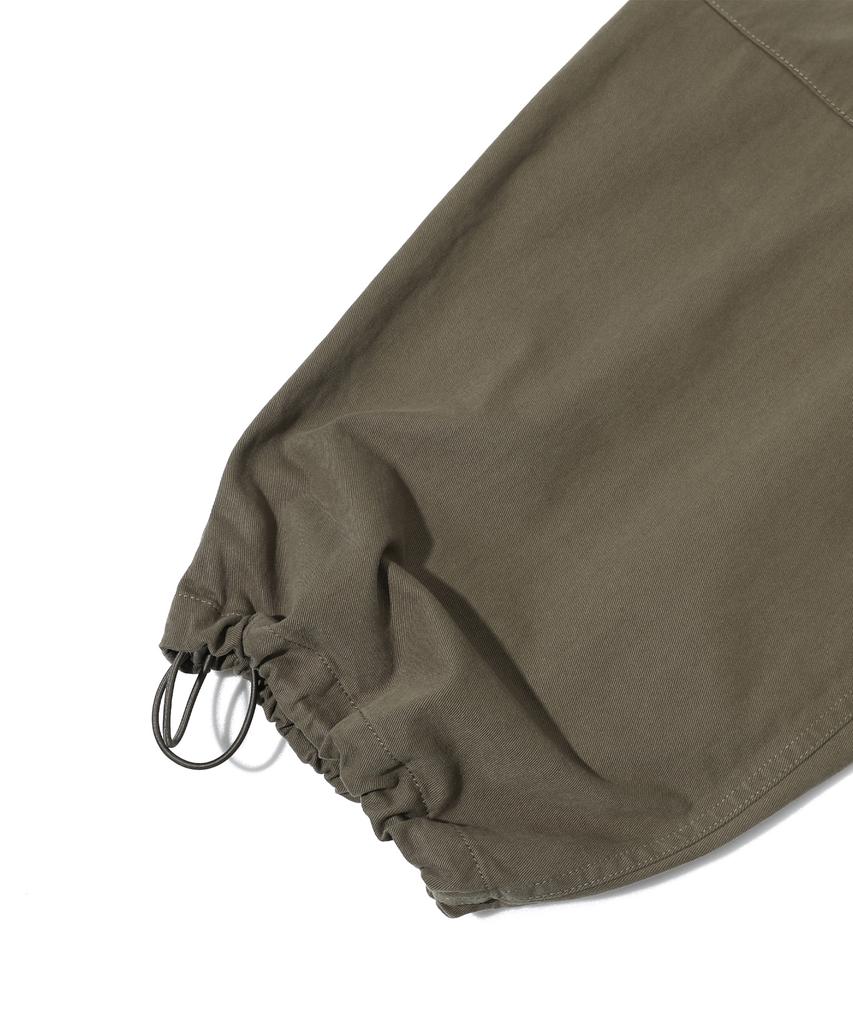 UCLA Unisex Cotton Brushed Cargo Wide Fit Pants [Khaki](Uablp10)
