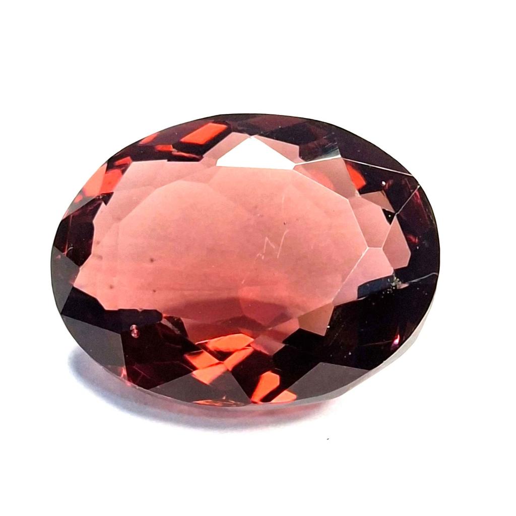 Fabulous Reddish Brown Garnet Natural Oval Cut 17-19 Ct Certified Gemstone