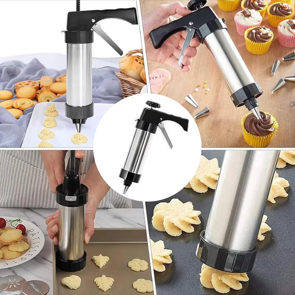 Manual Operation Cookie Making Machine DIY Cookie Press Kit Biscuit Tools Set  Bakery Shop