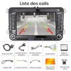 Autoradio 2 DIN - Podofo - 7 pouces - Android - Bluetooth - Navigation GPS - 32G