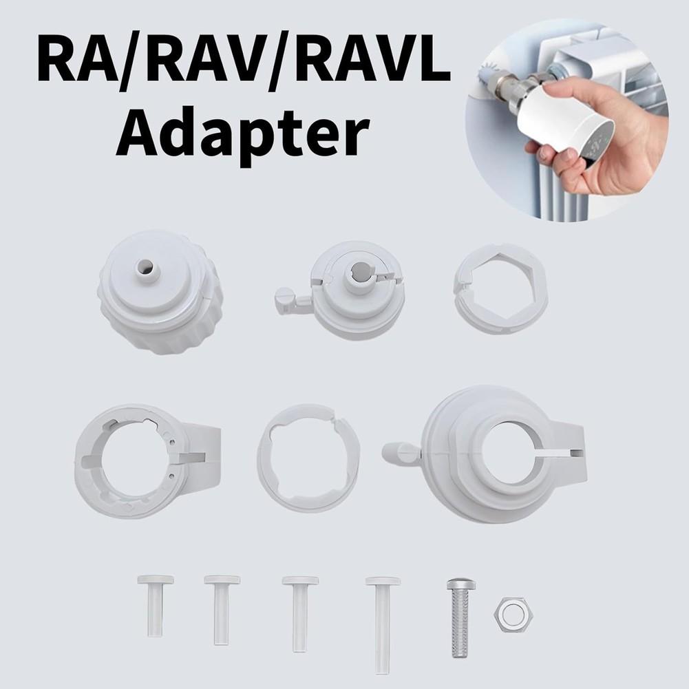 As Shown Heating Valve Adapter Adapter Set For Radiator Valves Comprehensive Set Of 6 Rings Enhanced Functionality
