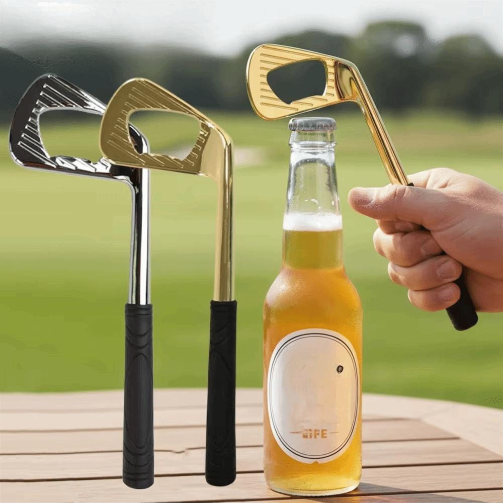 Zinc Zinc Zinc Alloy Golf Club Bottle Opener Non-deformable Bottle Cap Remover Brassie Bottle Opener Gift