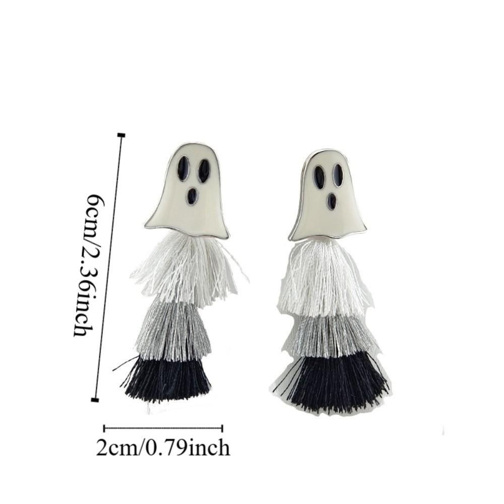 Gothic Style Halloween Earrings Exaggeration Pumpkin Dangle Earrings All Saints' Day