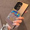 Funny Cartoon S-SimpsonS Phone Case For Samsung Galaxy S25 Edge S24 S23 S22 S21 S20 Ultra Funda Silicone Silver Cover