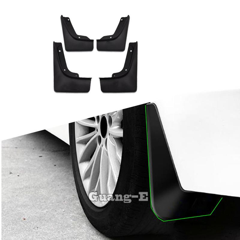 For Hyundai Elantra Avante 2016 2017 2018 Car Plastic Fender Soft Mudguard Protection Flap Splash Mud Guard Frame 4pcs