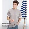 NVG·YOUNG Men's Distressed Cotton Round Neck Short Sleeve T-Shirt
