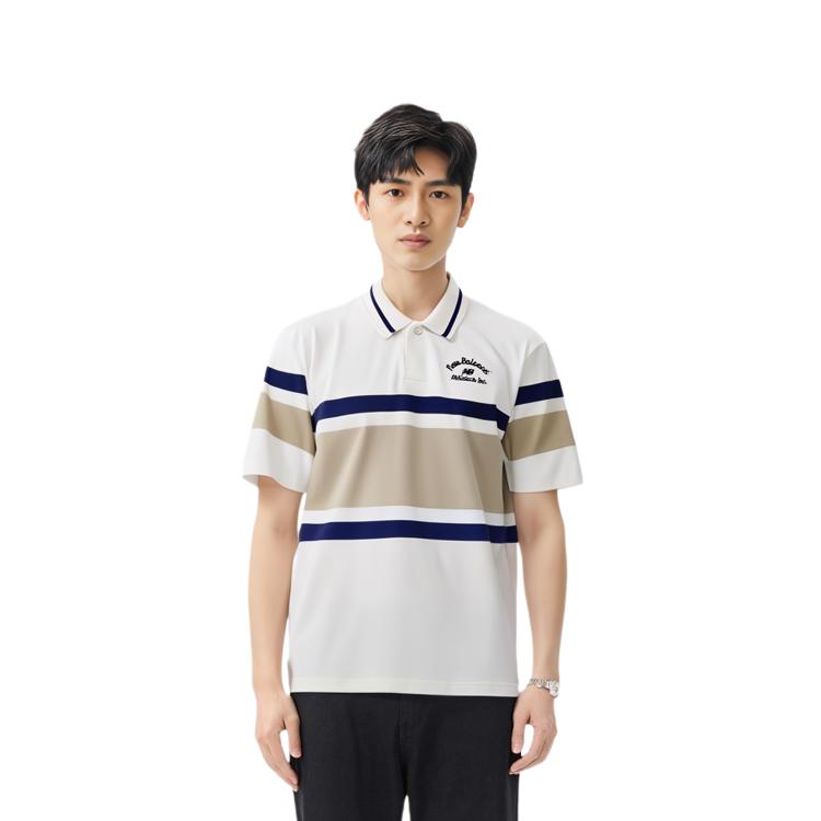 New Balance Polo Shirt Men's Khaki NFE22241-IV