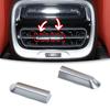 For Xpeng P7 2020-2023 Car Rear AC Vent Adjustment Tab Clip Trim Strip Interior Air Conditioner Outlet Vent Tab Decorative Strip