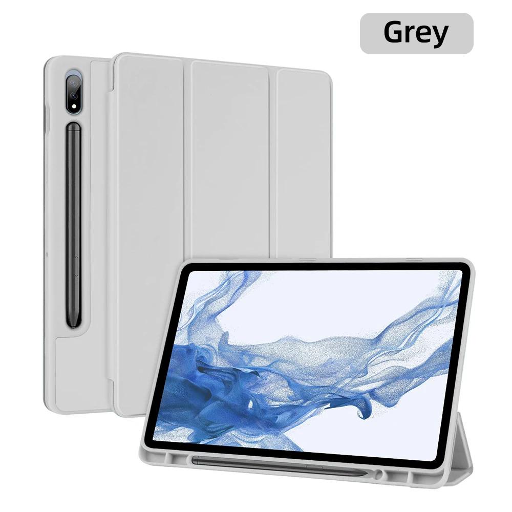

Tablet Case for Samsung Galaxy Tab A9+/A11+ Case A11/A9 8.7in S9FE S10FE S8/S7 11in S7+/S8+/S9+/S10+ 12.4in S6 Lite 10.4in Cover Tab S6 Lite 10.4in серый