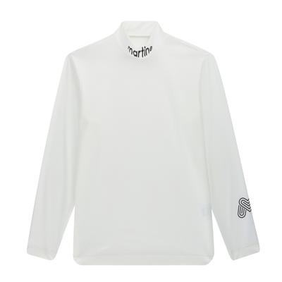 MARTINE GOLF Comfy Mock Neck Shirts_White (Men)
