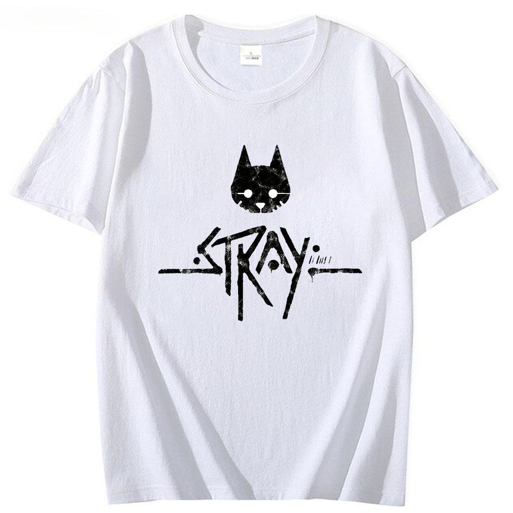 Kpop Cat Game T Shirt Women Clothes Cotton Unisex Unisex Casual Female Harajuku Camisas Streetwear Short Sleeve Tee Game Shirt