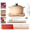 PuPan Traditional High-Temperature Resistant Unglazed Purple Clay Casserole Pot